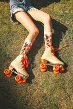 Fleecy Quad Roller Skate