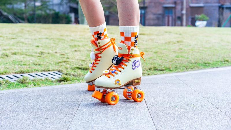 Fleecy Quad Roller Skate