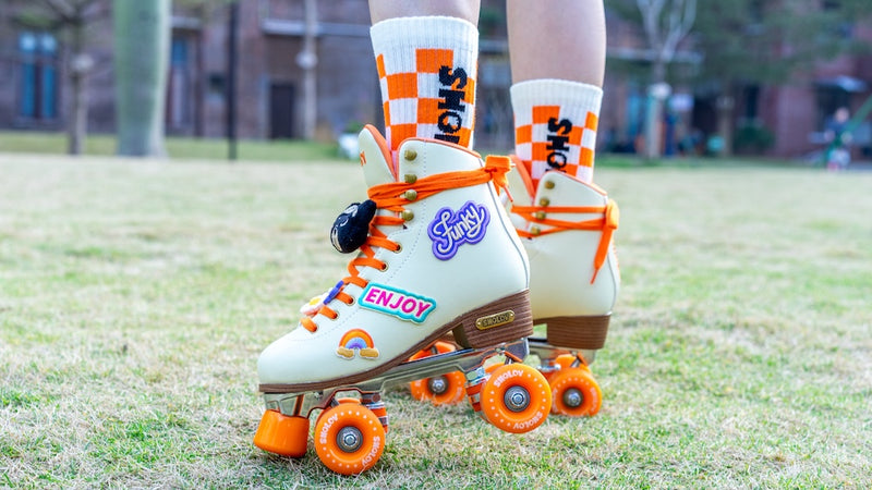 Fleecy Quad Roller Skate