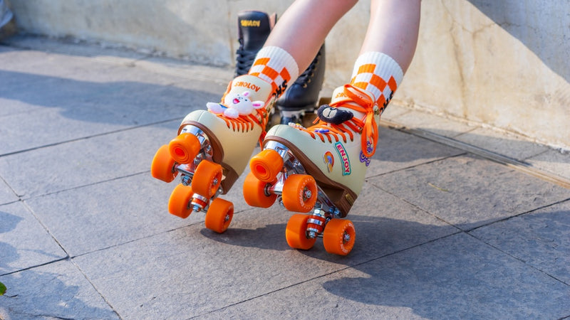 Fleecy Quad Roller Skate